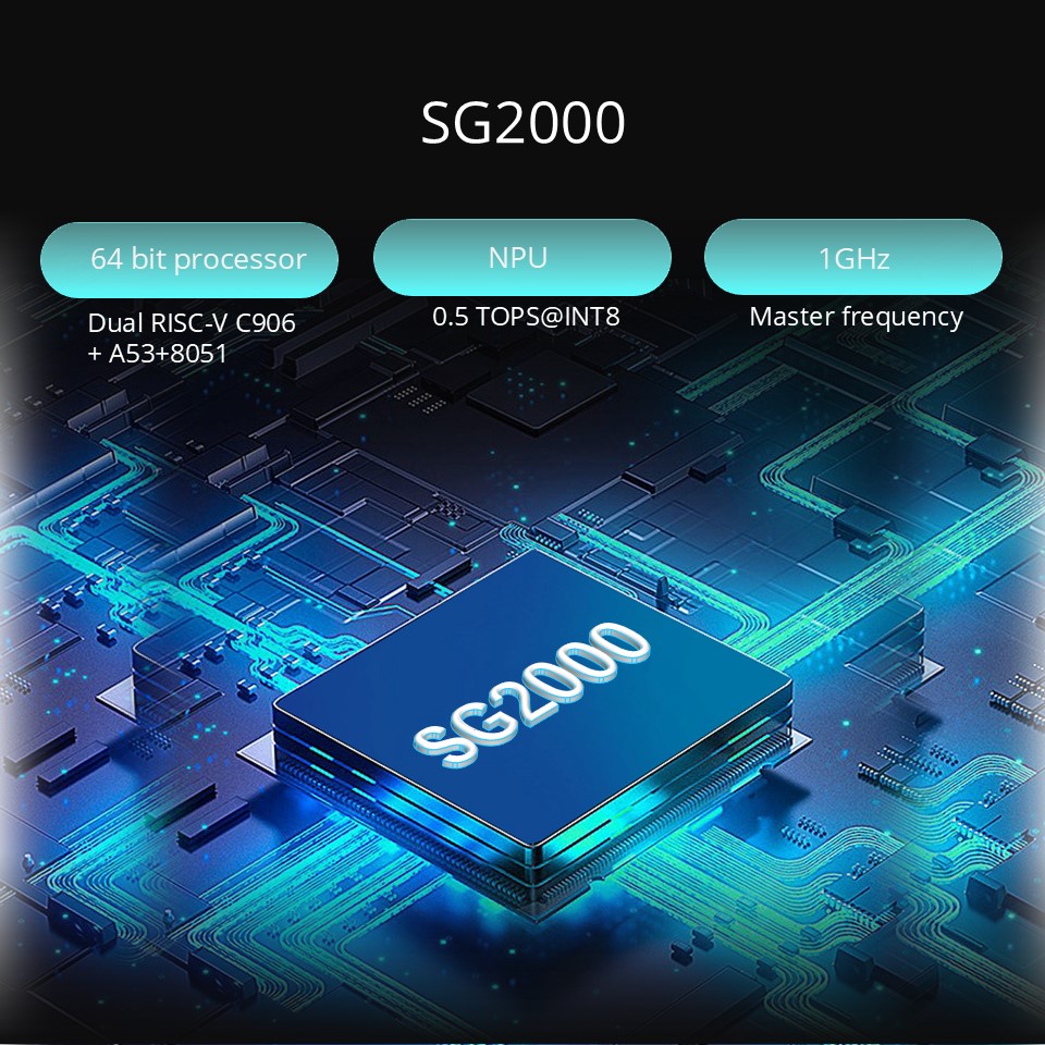 SG2000 Development Board, RISC-V C906 ARM, untuk Linux Learning