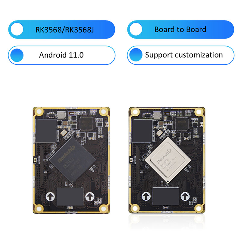 RK3568J RK3568 Dewan untuk Dewan Som Core Board